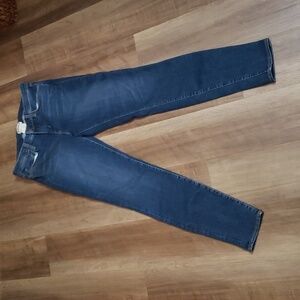 L’AGENCE Mid Rise Skinny Jeans – Classic Blue